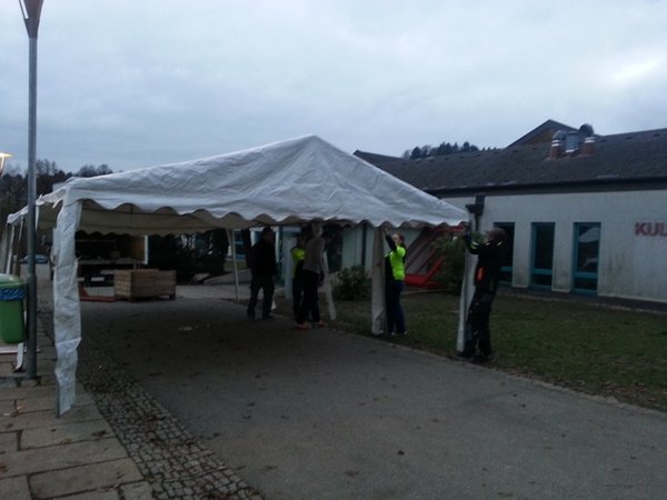 A Brenner Ball 2014 Auf und Abbau